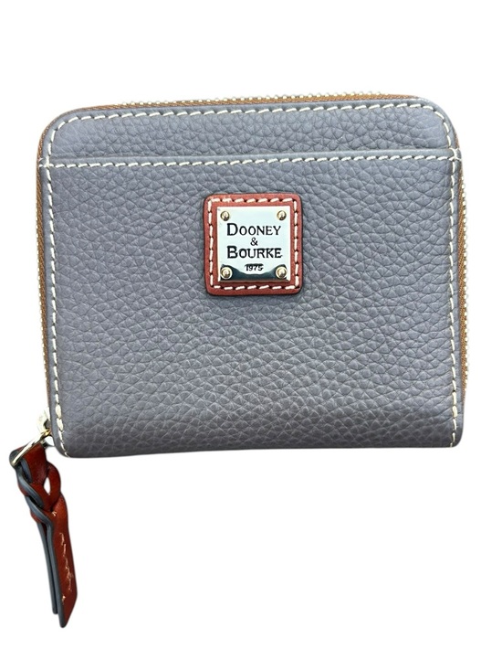 Dooney & Bourke Accessories - Dooney & Bourke Pebble Grain Small Zip Around Wallet